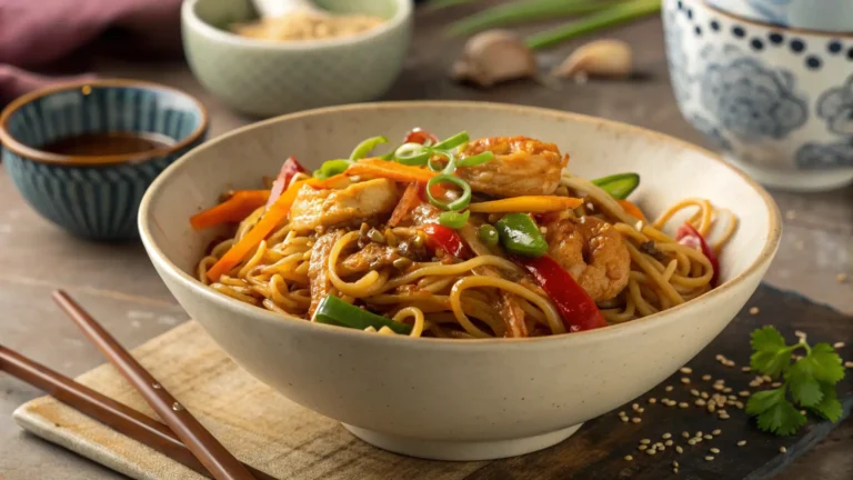 Easy Chinese Noodles Recipe – Quick, Flavorful & Restaurant-Style at Home