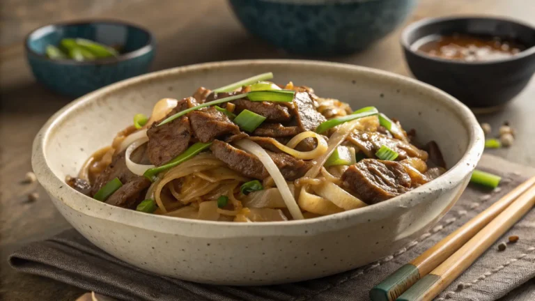 Beef Chow Fun – Silky Rice Noodles with Tender Beef (Authentic Recipe)