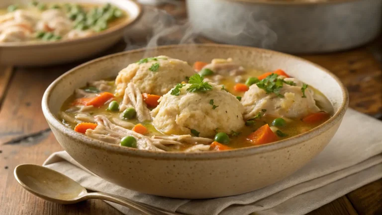 Easy Chicken and Dumplings A Classic Comfort Food Recipe