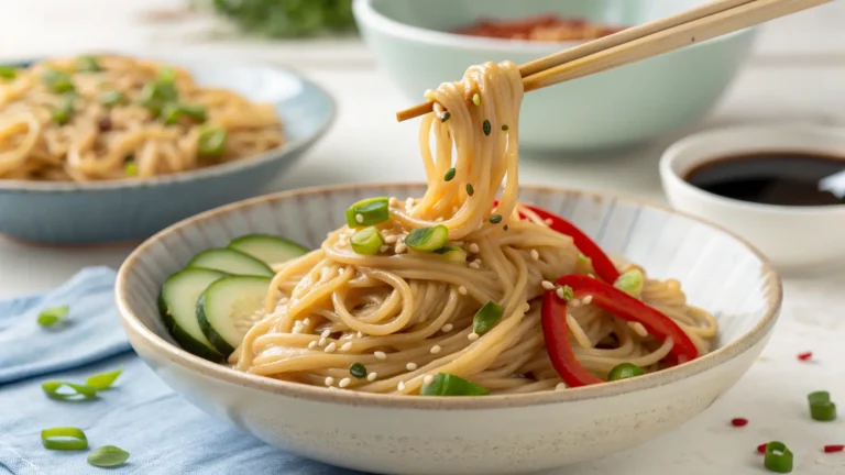 Easy Sesame Noodles – Quick, Savory & Restaurant-Style at Home