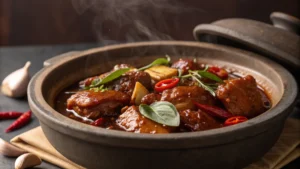 Three Cups Chicken Authentic Taiwanese Recipe with Bold Basil Flavor